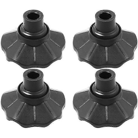 Lot de 4 embouts antidérapants pour pieds de tabouret de camping, housses de protection pour pieds de chaise d'extérieur, accessoires réglables pour chaise de pêche (1/5)