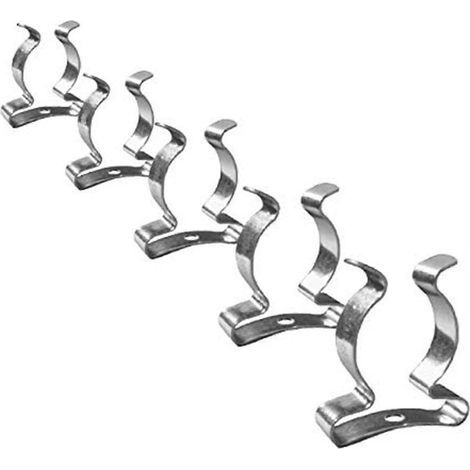 48 pinces à ressort Terry assorties pour outils, rangement robuste (1/5)