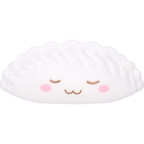 Veilleuse mignonne en forme de boulette pour chambre à coucher, lampe LED pour dormir, cadeaux de Noël pour dormir, matériau (fermez les yeux et fait (1/5)