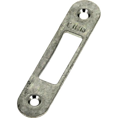 Ferco – Gâche pour crémone EUROPA S2 bois – Acier traité ferGUard – Dimensions 95 x 20 x 2 mm – E114130001