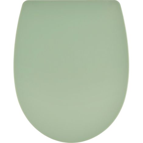 Wirquin – Abattant wc Marbella en thermoplastique – Déclipsable – Frein de chute soft close – Forme en U universelle – Résistant aux produits chimiques