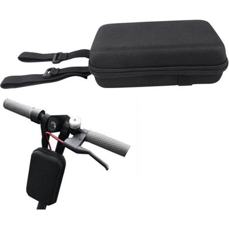Sacoche de guidon étanche pour vélo/trottinette électrique - Noire (1/5)