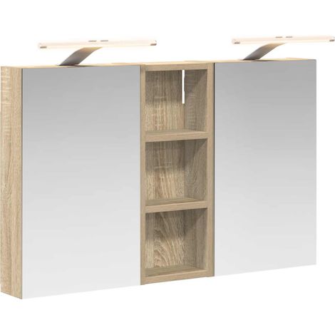 Maison Exclusive - Badezimmerschrank-Set 3 pcs 80 x 10,5 x 50 cm