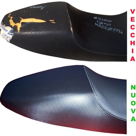 COPRI SELLA COPRISELLA SEAT COVER MOTO PERSONALIZZATA DUCATI MONSTER 600 750 900 (1/2)