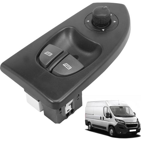 Bouton Leve Vitre Interrupteur de Lève Vitre Bouton électrique Fenêtre 735315619 Compatible pour Boxer Jumper Ducato 6554.T3 commutateur de lève-vitre (1/5)