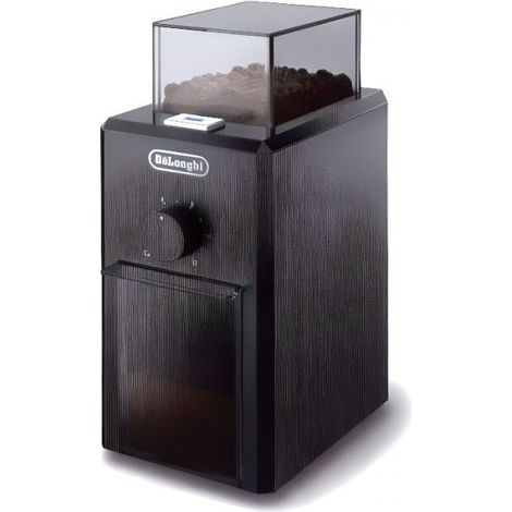 Moulin a Cafe - Cafetiere  électrique - DELONGHI KG79 - Capacité 120g - 17 niveaux de broyage - Noir