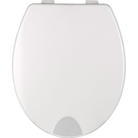 Sedile WC Secura Comfort fino a 150 kg di portata, sedile igienico con seduta rialzata di 5 cm, abbassamento automatico Easy Close, massima sicurezza della seduta, realizzato in duroplast antibatteric (1/5)