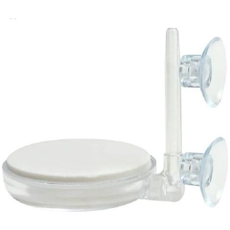 Diffuseur d'air pour aquarium, diffuseur d'oxygène dissous silencieux à très haute teneur en CO2 avec valve de régulation, pour aquarium et culture hydroponique (100 mm) (1/4)