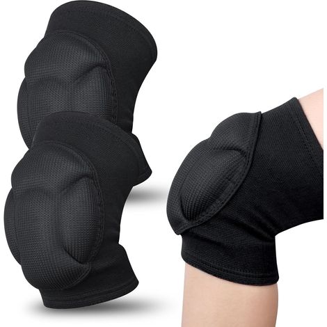 Arbeitsknieschoner, Knieschoner mit Schaumstoffpolsterung, Knieschoner mit dicker Schaumstoffpolsterung, Sportknieschoner mit Schaumstoffpolsterung für Gartenarbeit,und Reinigungsarbeiten – 1 Paar (1/5)