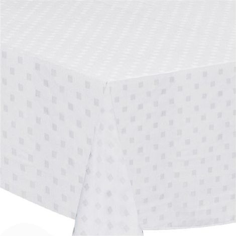 Preziosa Home Tovaglia Tinto Filo Damina Ass. Natale 180 x 350 Cm Cotone 1 Pz