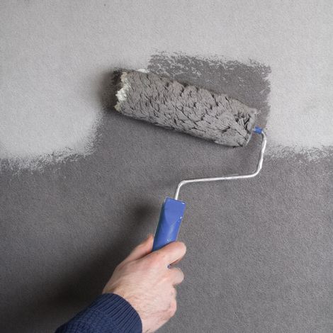 Rouleau de fibre de verre lisse 2500 x 100cm Blanc - Couvrance 25m² - Revêtement Isolant, Rénovation Et Protection Des Murs (1/5)