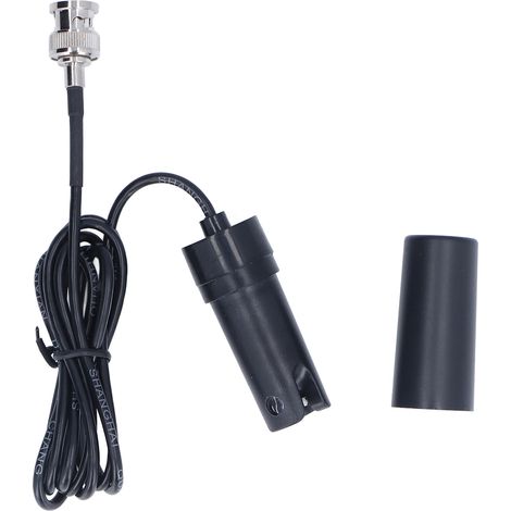 Sonda de electrodo de pH PH-91A con conector BNC para acuarios, hidroponía y spas, carcasa de ABS, cable de 1,2 m, incluye estuche protector. (1/5)