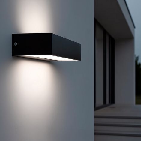LED-Wandleuchte Aussen 9W Doppelseitige Beleuchtung Galeo 6000K Kaltweiß (1/5)