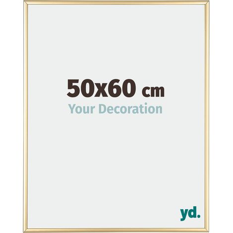 yd. - Cadre photo 50x60 - Or - Aluminium - Kent (1/5)