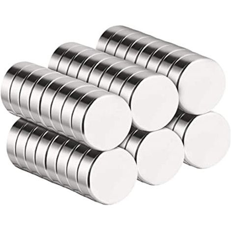 Tinor – Extrem starke Neodym-Magnete, 40 Stück – Neodym-Material mit Nickelbeschichtung – Für technische und Hobbyanwendungen (1/5)