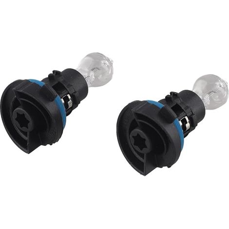 Set di 2 lampadine di ricambio gialle da 12V per luci diurne anteriori (DRL) compatibili con veicoli C5 2008 3008 5008, realizzate in vetro e plastica. (1/5)