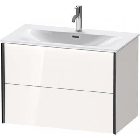 Sous-vasque pour meuble de salle de bain XVIU 557x810x480mm Prof. sw ma blanc brillant (1/3)