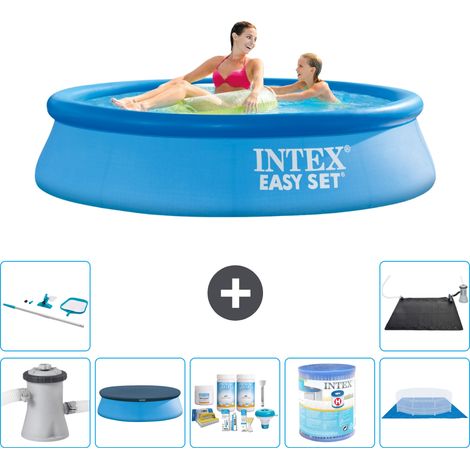 Intex Piscine Easy Set Ronde - 244x61 cm - 8-pièces S30798 (1/5)