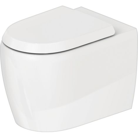 Duravit Collection One WC sur pied, chasse d'eau basse, sortie :