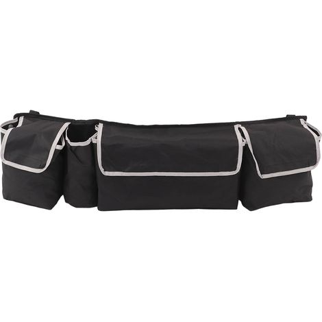 Sac de rangement pliable pour dossier de siège auto, étanche, organisateur de coffre, boîte suspendue spacieuse pour banquette arrière (1/5)