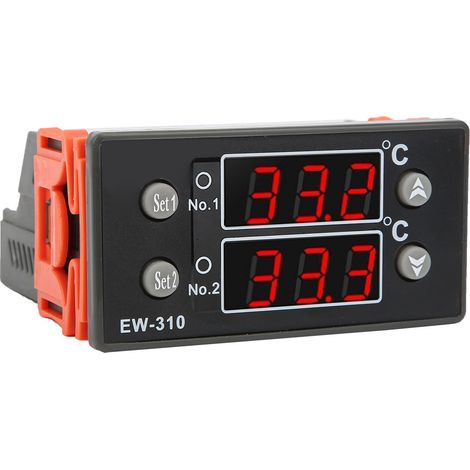 EW-310 Mehrstufiger digitaler Temperaturregler mit integriertem Alarm für Kühlwassermaschinen, 220 V Wechselstrom (1/5)