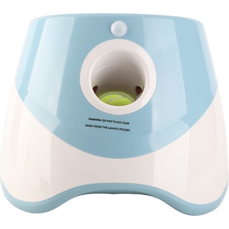 Lanceur de balles pour animaux de compagnie, rechargeable, électrique, automatique, à commande par un seul bouton, pour l'intérieur et l'extérieur (1/5)