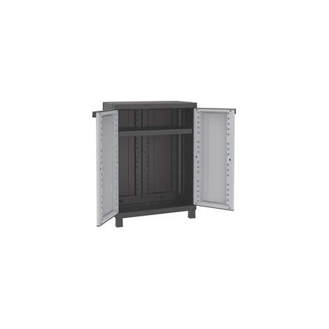 ARMADIO TUTTOPIANI BASSO SERIE TWIST BLACK  680  mm.680x390x915h.    TERRY
