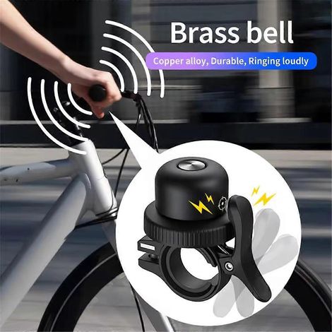 Fahrradklingel mit Ortungsgerät für Air Tag Fahrradklingel-Verlustschutz, A--