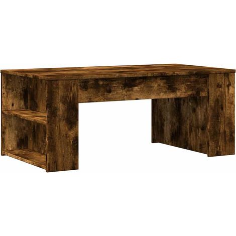 Maison Exclusive - Couchtisch Räuchereiche 102x55x42 cm Holzwerks