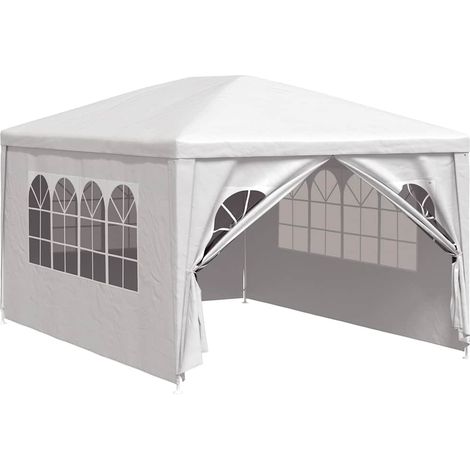 Tente de réception 3x4 m Blanc (1/5)