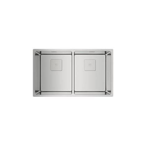 Fregadero Encastrado Acero inoxidable Rectangular 2 senos TEKA FL (1/5)