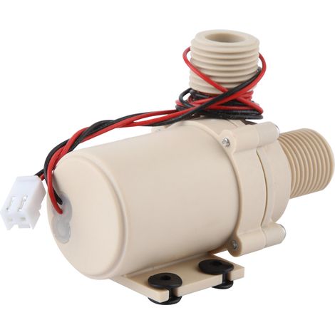 Pompe de circulation d'eau chaude et froide à énergie solaire 24 V (1/5)