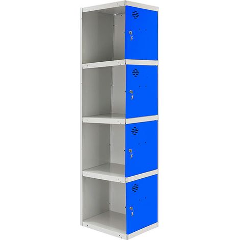 Simonrack Metall-Schrank grau-blau 1800x300x500 mm
