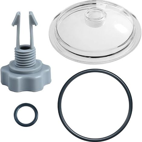 SPORTARC Coperchio raccogli foglie, SF80110-1 - Tappo raccogli foglie, O-ring e valvola per pompa filtro a sabbia per Intex 30,5 cm (1/5)