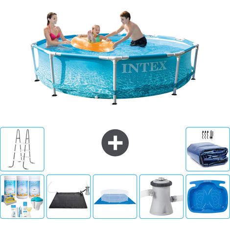 Intex Piscine Tubulaire Ronde - 305x76 cm - 8-pièces  S20364 (1/5)