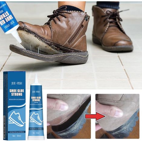 Shoe repair glue, specially designed for shoemakers, adhesive for sports shoes and leather shoes, waterproof repair glue – 50 ml -- BIEMMEDUE (1/5)