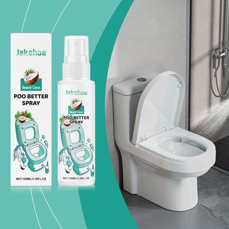 WC-Reinigungsspray – erfrischend, reinigend, langanhaltend, geeignet für den täglichen Gebrauch, zu Hause und im Hotel. Tragbares Reinigungsspray – 100 ml -- BIEMMEDUE (1/5)