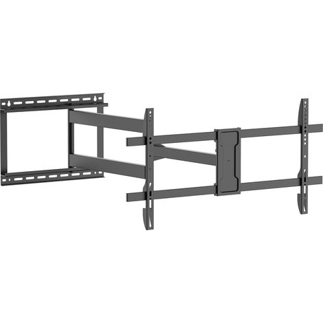 AISENS - SOPORTE PRO GIRATORIO, INCLINABLE Y NIVELABLE PARA MONITOR/TV 50KG DE 43-80, NEGRO