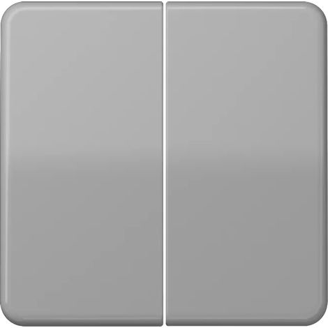 Jung Wippe 2fach, Duroplast, Serie CD, grau CD595GR (1/2)