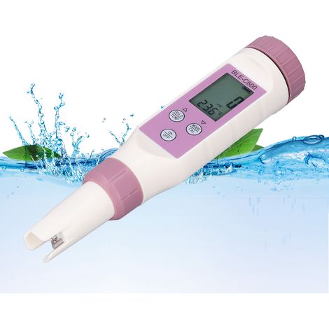 BLE-C600 7-in-1 Bluetooth-Wasserqualitätsmessgerät: Tester für Salzgehalt, pH-Wert, TDS, EC, ORP, spezifisches Gewicht und Säuregehalt für Aquarien. (1/5)