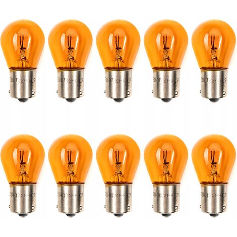 Ampoule de clignotant PY21W 12V orange homologuée. (1/5)