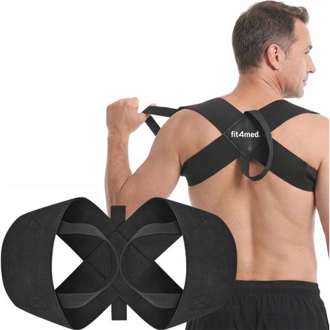 Correttore di difetti posturali della colonna vertebrale, raddrizza-schiena ortopedico FIT4MED M 162-175 cm 60-75 kg (1/5)