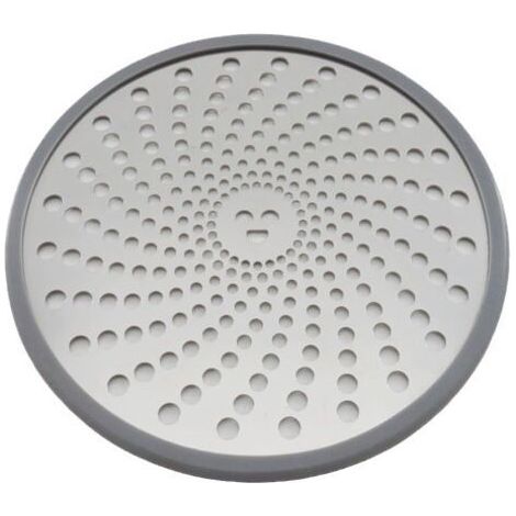 Sollbry Drain de Douche en Acier Inoxydable Douche Drain Attrape-Cheveux Filtre a Cheveux Filtre Vidange Antirouille Anti-colmatage Facile à Nettoyer pour Salle de Bain Cuisine Baignoire - Argent (1/5)