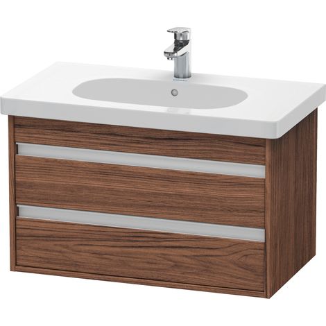 Mueble bajo lavabo KETHO 465x800x480mm nogal oscuro