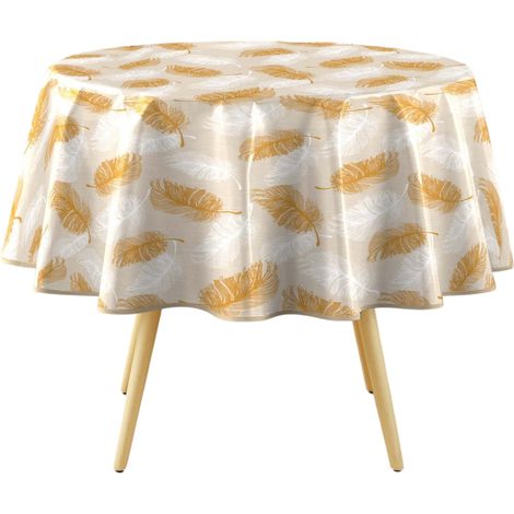 Nappe ronde 160 cm Plume Lumineuse