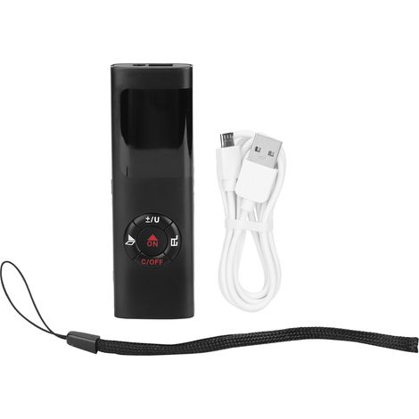 Wiederaufladbarer, tragbarer Infrarot-Laser-Entfernungsmesser mit LCD-Display (1/5)