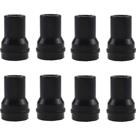 27301-2B010 Lot de 8 capuchons de bougies d'allumage, connecteurs et bobines d'allumage en caoutchouc pour Kia Soul, Hyundai Accent Avante et Kia Rio (1/5)
