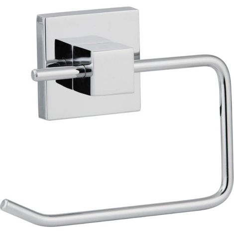 support papier toilette mural accessoire salle de bain rangement salle de bain porte papier toilette, Zinc, Chromé, 12,5 x 10 x 3,5 cm (1/4)