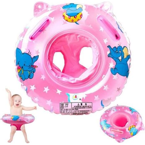 Anneau De Natation Avec Siege - PVC Gonflable Pour Bebe 6-16 Kg - Pour Piscine Ou Bord De Mer - 1 Piece (1/4)