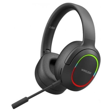Casque Sans Fil Bluetooth Noir L800, Son Stéréo Surround avec Éclairage LED et USB pour PC et Téléphone Portable (1/5)